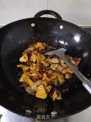 Stir-fried Pork with Homemade Chili recipe