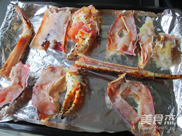 Grilled King Crab recipe