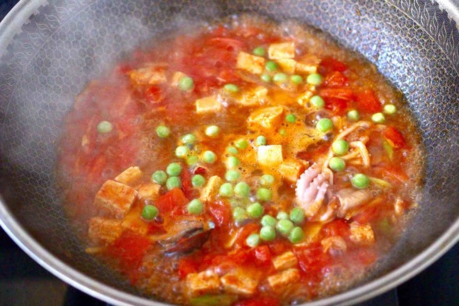 Abalone Tomato Seafood Tofu Soup recipe