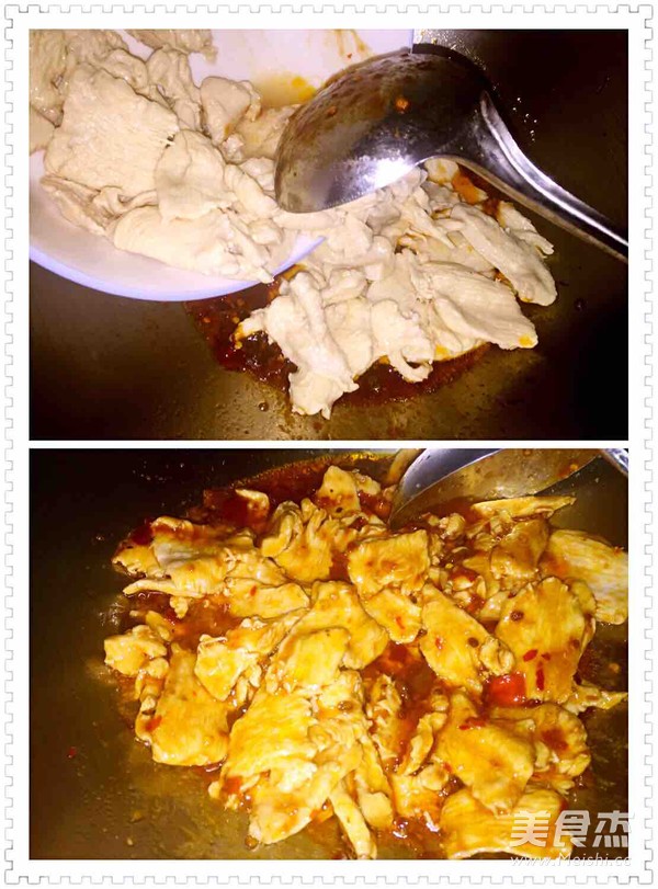 Poached Pork Slices-teach You to Make Chicken Breasts Tender and Delicious recipe