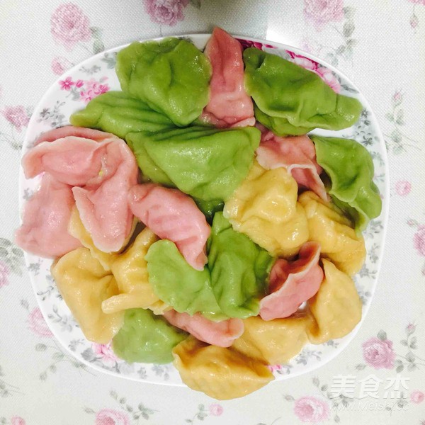 Colorful Dumplings recipe