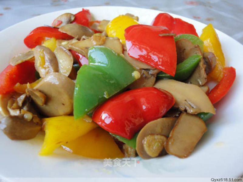 Tricholoma Bell Pepper recipe