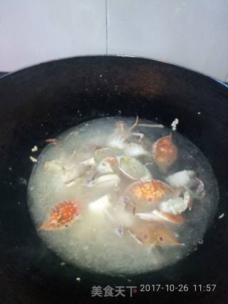 Sea Crab Porridge recipe