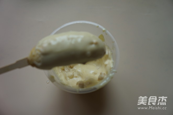 Colorful White Banana Jelly recipe