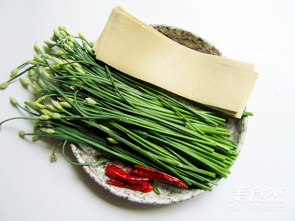 Leek Moss Stir-fried Fragrant and Dried recipe