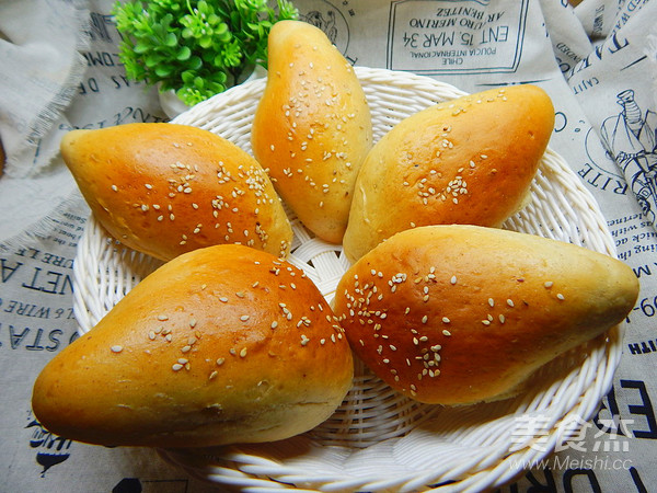 Coix Seed Red Bean Sesame Bread recipe