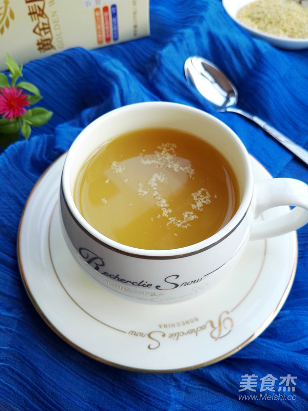 Wheat Germ Honey Tea recipe