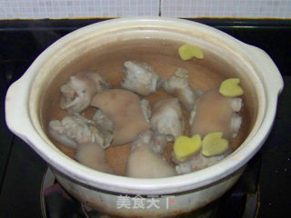 【jangsheng Hoof Flower Soup】 recipe