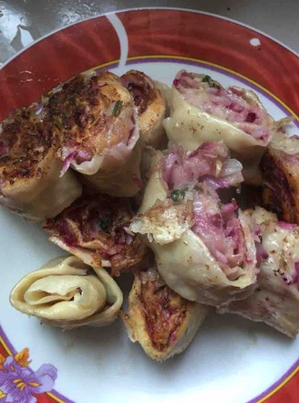 Fried Radish Rolls recipe