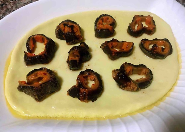 Sea Cucumber Steamed Custard recipe