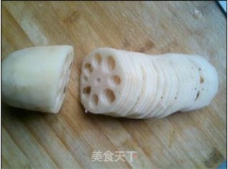 Sweet and Sour Lotus Root Slices. recipe