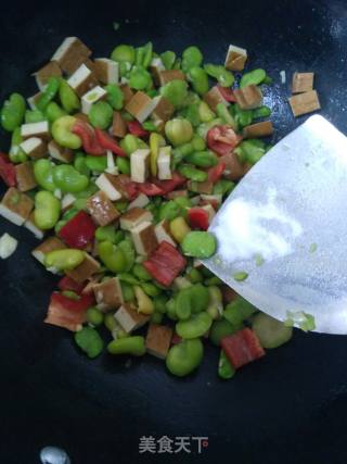 Tofu and Broad Bean Rice recipe