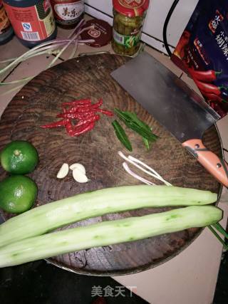 #春食野菜香#dai-flavored Hand-patted Cucumber recipe