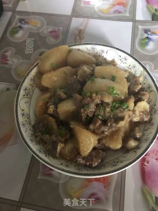 Beef Brisket Braised Radish recipe