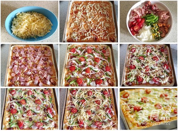 Square Pizza recipe