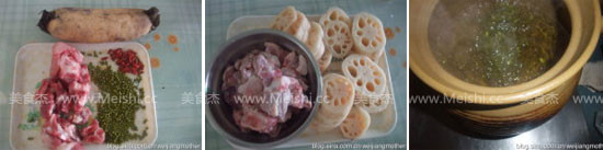 Lotus Root Pork Ribs Soup recipe