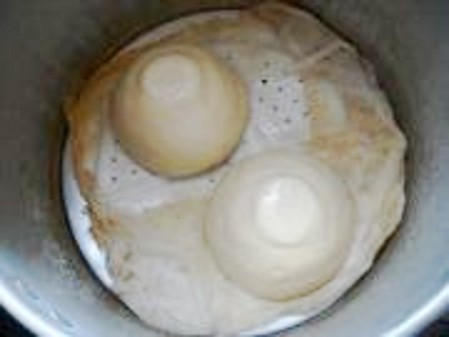 Wheat Bun and Yam Porridge recipe