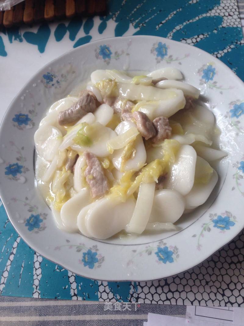 Fried Rice Cake recipe