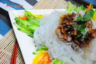 Stir-fried Pork with Colored Silk recipe