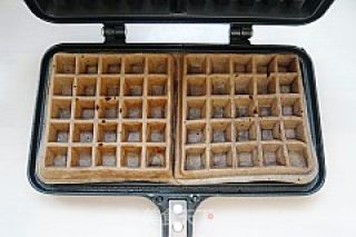 【waffles】cocoa Waffles recipe