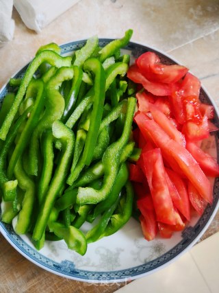 Shredded Pork with Vegetable Pepper recipe
