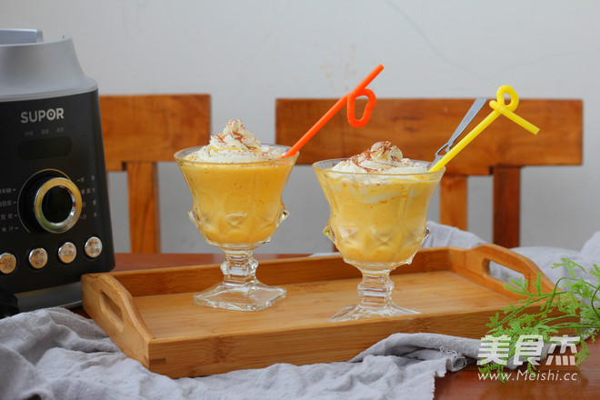 Chocolate Cream Mango Ice recipe