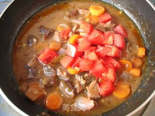 Italian Style Rice Bowl-beef Stew with Red Wine recipe