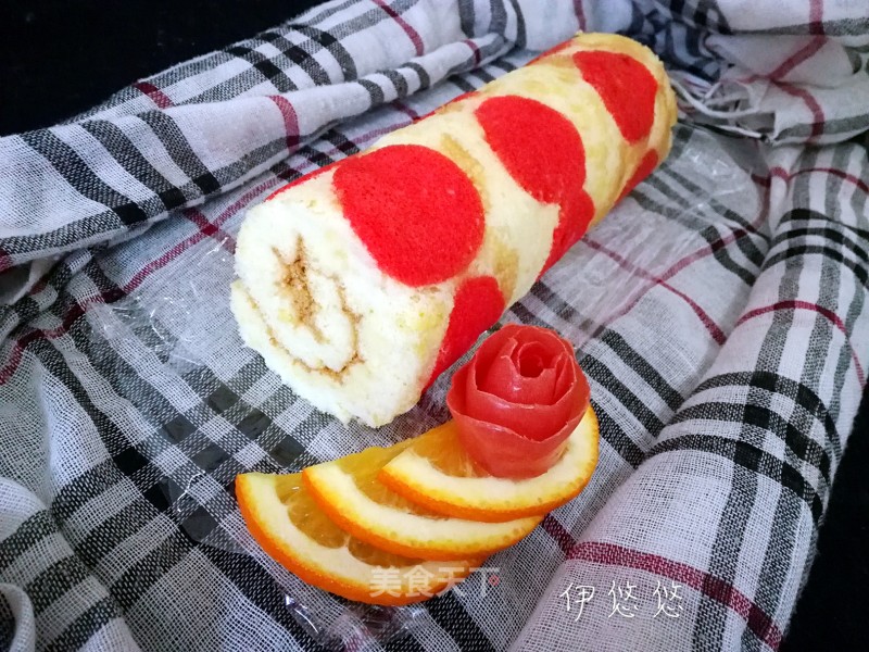 Pork Floss Cake Roll recipe