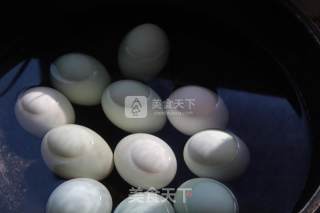 Salted Duck Eggs Marinated in Liquor recipe