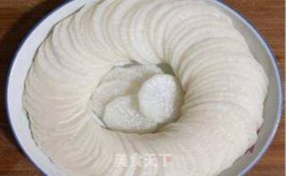 Steamed White Radish recipe