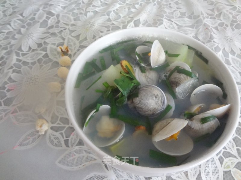 Winter Melon and Clam Soup recipe