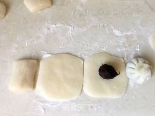 #aca Fourth Session Baking Contest# Making Erotic Mochi Rose Bean Paste Cake recipe