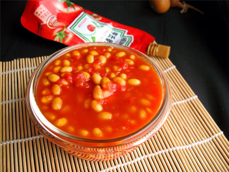 Soybeans in Tomato Sauce recipe