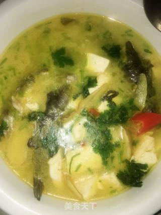 Yellow Bone Fish Tofu Soup recipe