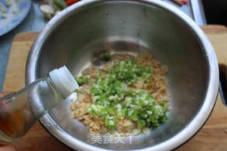 Hang Pepper Garlic Mixed with Shrimp Skin recipe