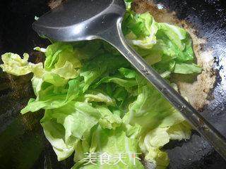 Stir-fried Rice Cake with Mustard and Beef Cabbage recipe