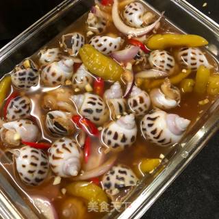 Iced Mustard Snails recipe