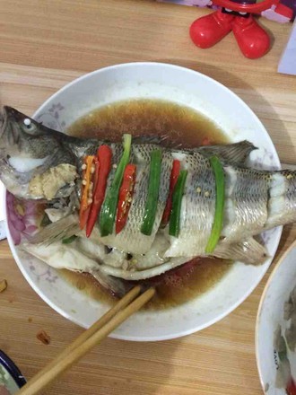 Lazy Version of Steamed Sea Bass is Super Delicious recipe