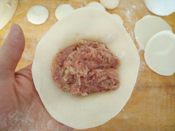 Steamed Dumplings with Beef and Radish recipe