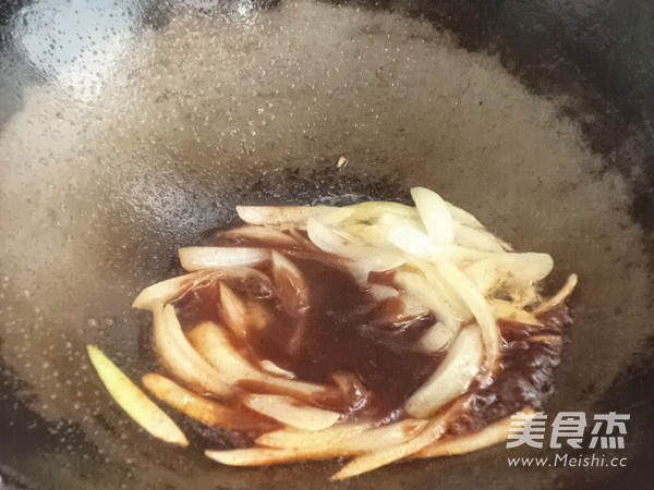 Sauce Fried Squid recipe