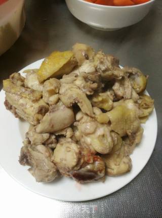 Stewed Chicken Drumsticks with Carrots recipe