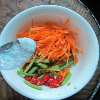 Celery and Carrot Shreds recipe