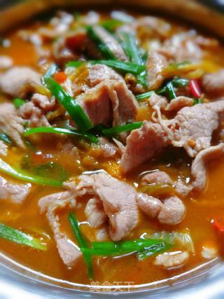 Sour Soup Pork Slices recipe