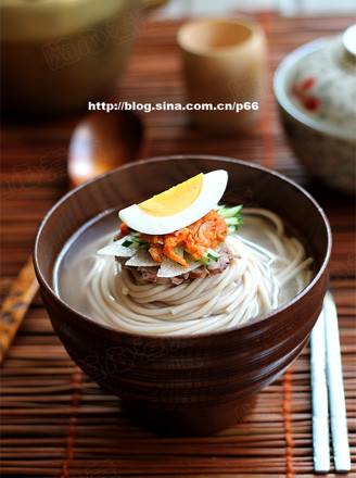 Korean Cold Noodles recipe