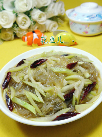 Stir-fried Vermicelli with Night Blossoms