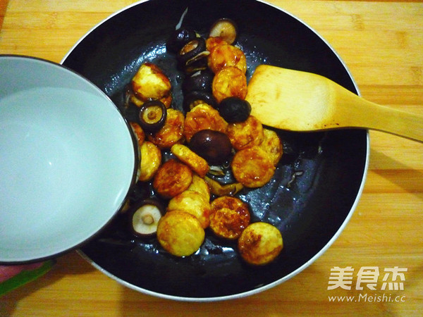 Grilled Japanese Tofu with Shiitake Mushrooms recipe