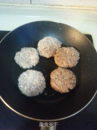 Crispy Mushroom Shrimp Patties recipe