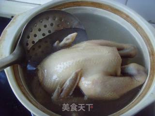 Delicious and Delicious---yam and Gingko Chicken Soup recipe