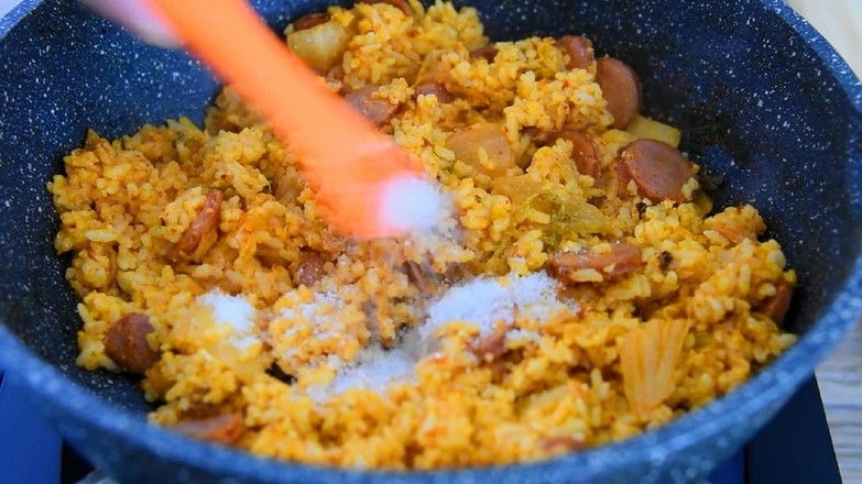 Korean Kimchi Fried Rice recipe