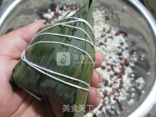 Candied Red Bean Glutinous Rice Dumpling recipe